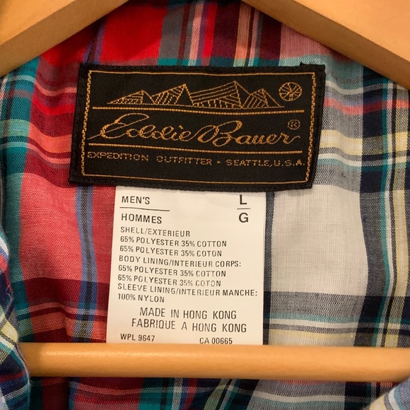 Eddie Bauer Khaki Lightweight Jacket - Picture 2 of 8